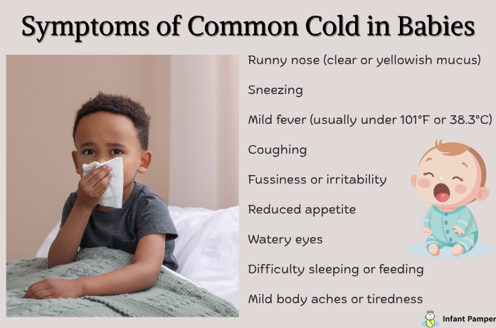 Symptoms of Common Cold in Baby