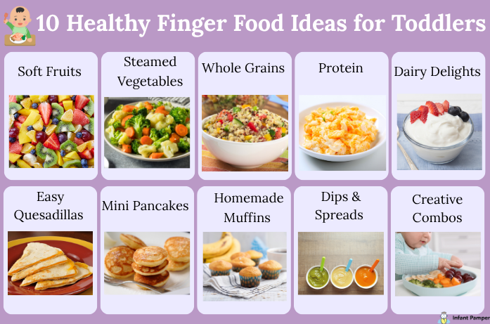 10 Healthy Finger Food Ideas for Toddlers