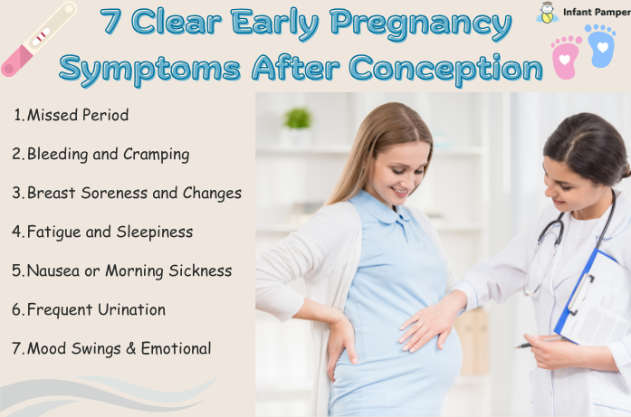 7 Clear Early Pregnancy Symptoms After Conception