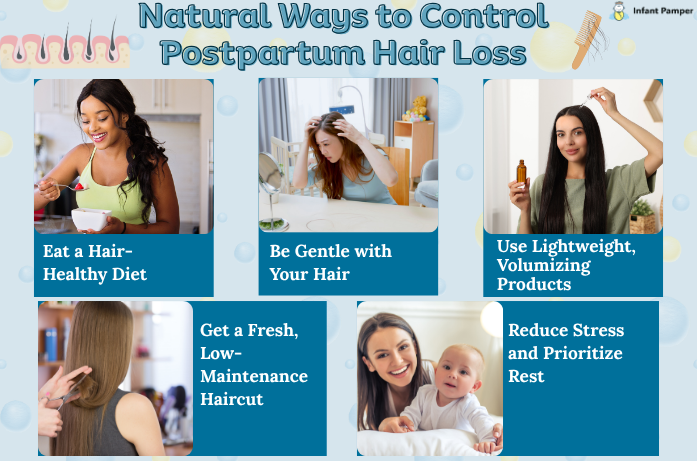 Natural Ways to Control Postpartum Hair Loss