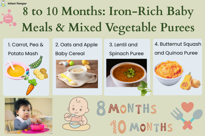 8 month baby food