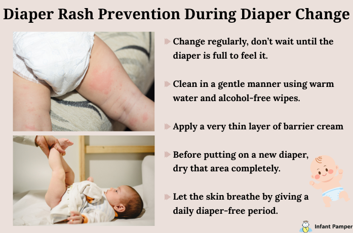 Diaper Rash Prevention During Diaper Change