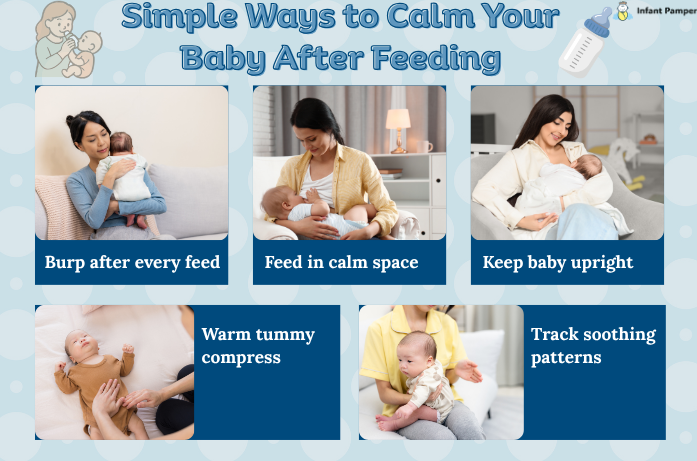 Simple Ways to Calm Your Baby After Feeding