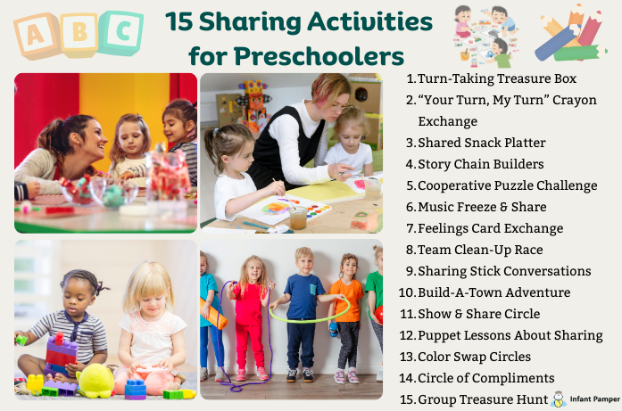 15 Sharing Activities for Preschoolers 2