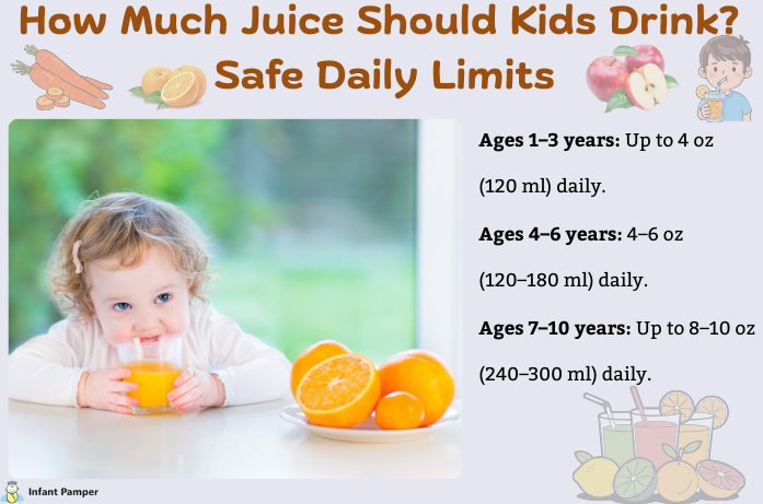 How Much Juice Should Kids Drink Safe Daily Limits
