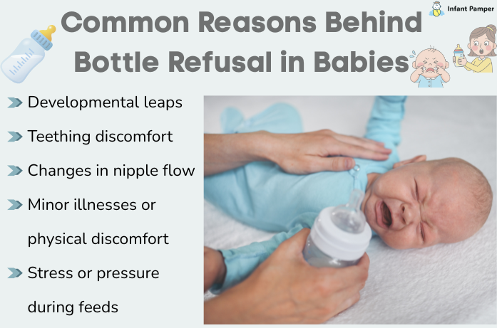Common Reasons Behind Bottle Refusal in Babies