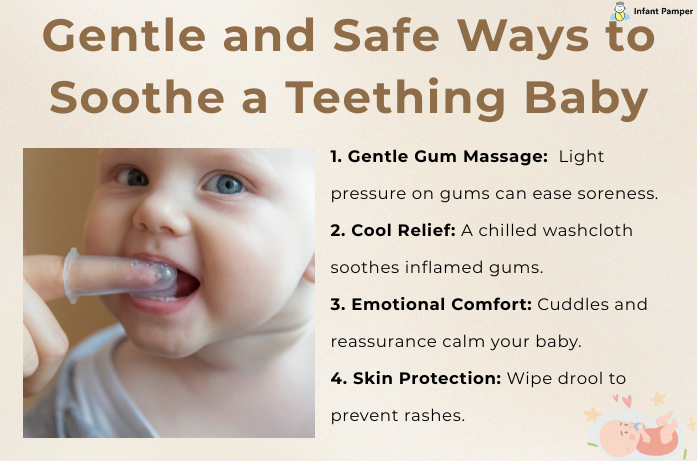 Gentle and Safe Ways to Soothe a Teething Baby
