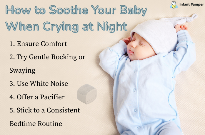 How to Soothe Your Baby When Crying at Night