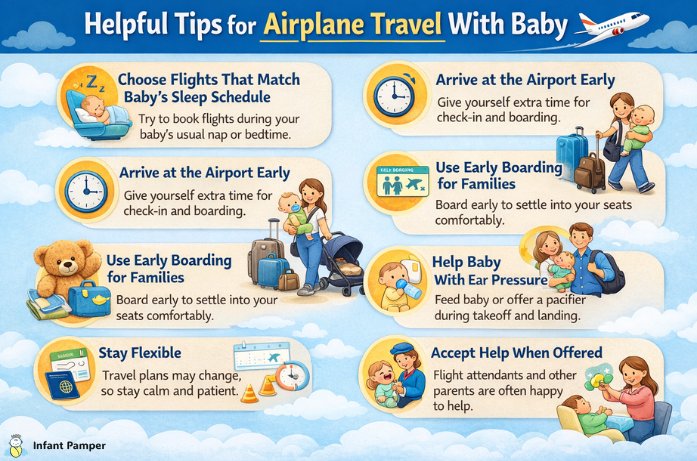 Helpful Tips for Airplane Travel With Baby