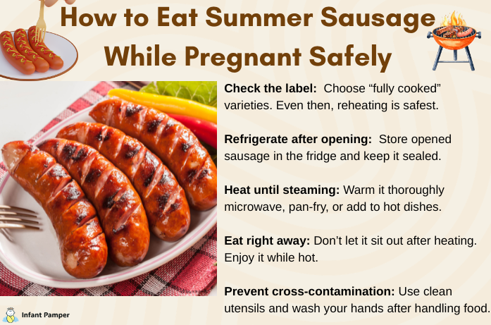 How to Eat Summer Sausage While Pregnant Safely