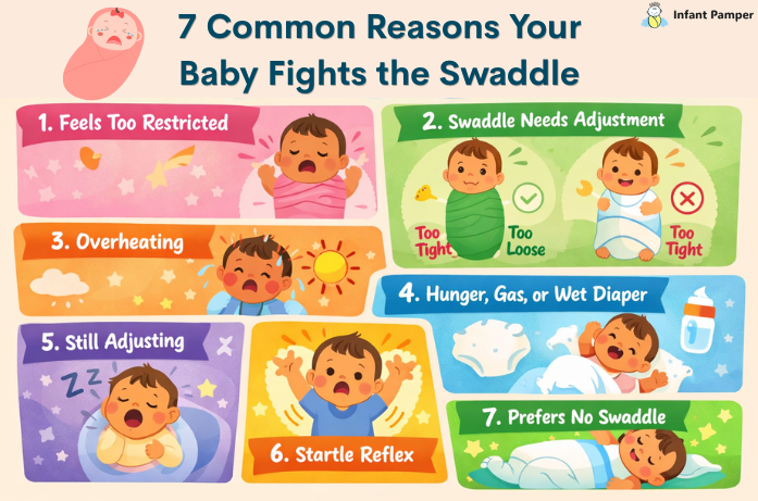 7 Common Reasons Your Baby Fights the Swaddle