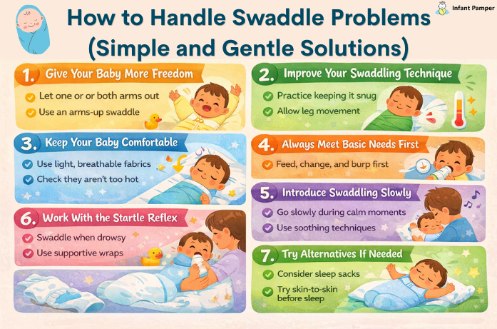 How to Handle Swaddle Problems (Simple and Gentle Solutions)