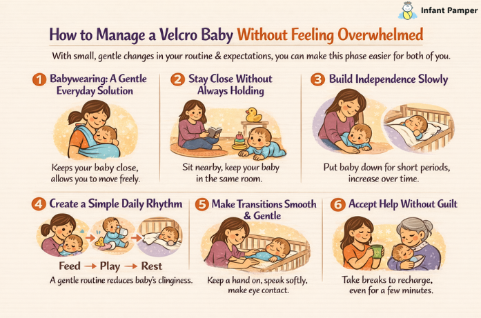 How to Manage a Velcro Baby Without Feeling Overwhelmed