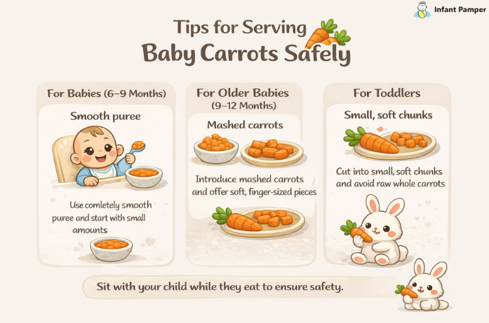 Tips for Serving Baby Carrots Safely