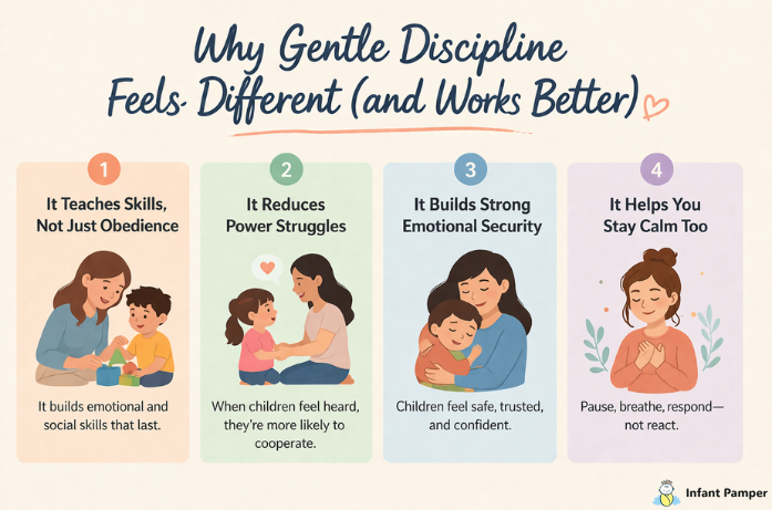 Why Gentle Discipline Feels Different (and Works Better)