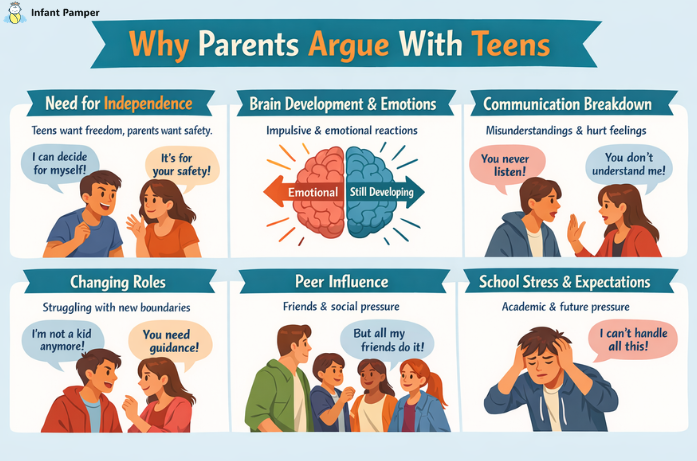 Why Parents Argue With Teens