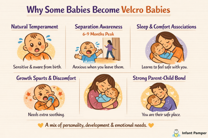 Why Some Babies Become Velcro Babies