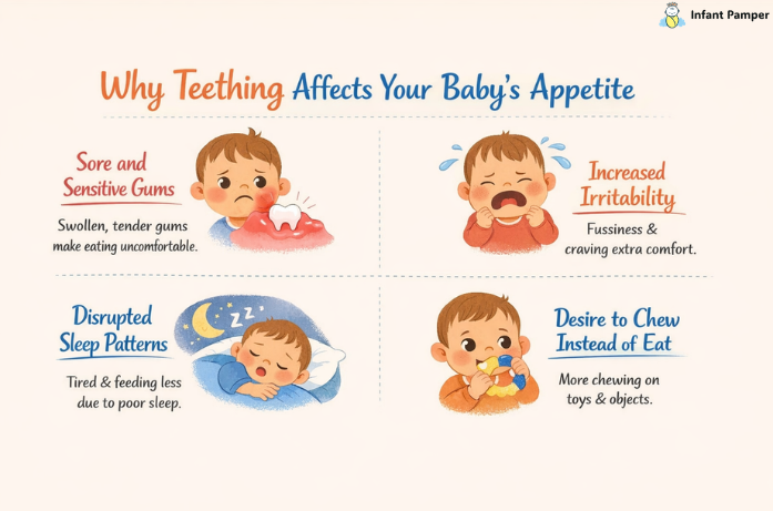 Why Teething Affects Your Baby’s Appetite