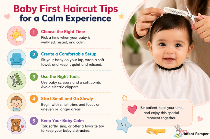 Baby First Haircut Tips for a Calm Experience