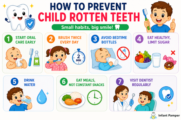 How to Prevent Child Rotten Teeth