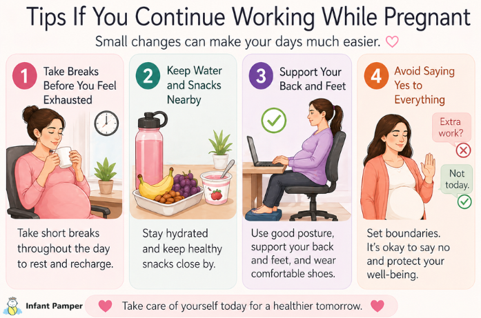 Tips If You Continue Working While Pregnant