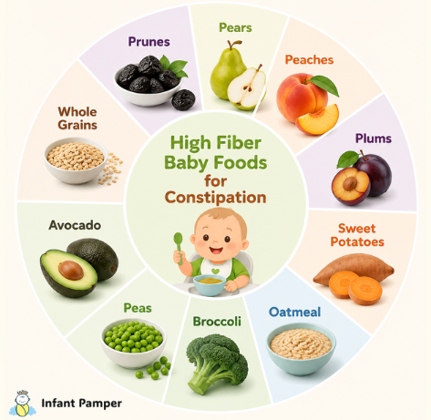 High Fiber Baby Foods for Constipation