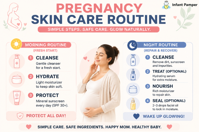 Pregnancy Skin Care Routine Simple Daily Steps That Actually Work
