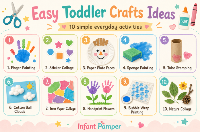 Easy Toddler Crafts Ideas for Everyday Fun