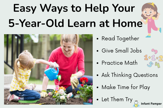 Easy Ways to Help Your 5-Year-Old Learn at Home
