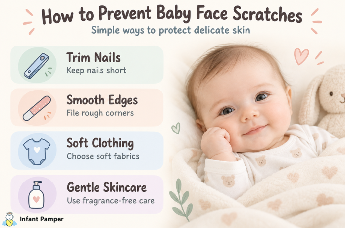 How to Prevent Baby Face Scratches