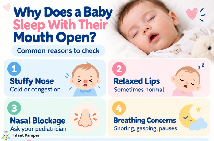 Why Does a Baby Sleep With Their Mouth Open