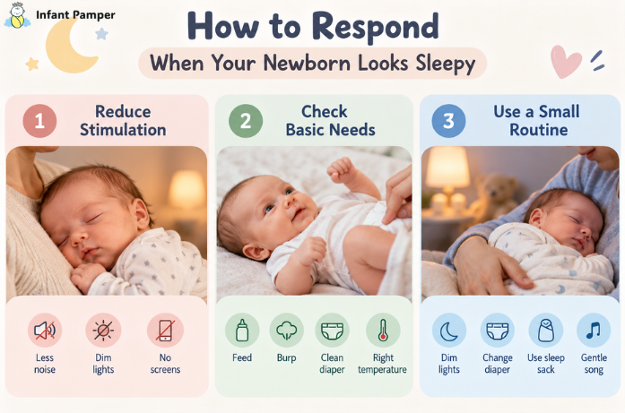 How to Respond When Your Newborn Looks Sleepy