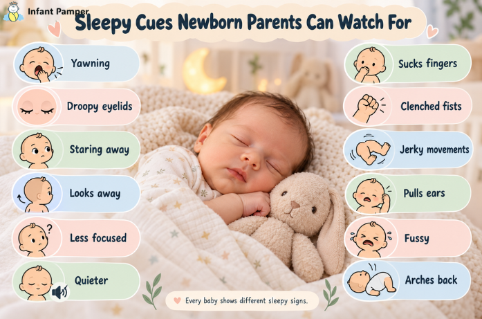 Sleepy Cues Newborn Parents Can Watch For